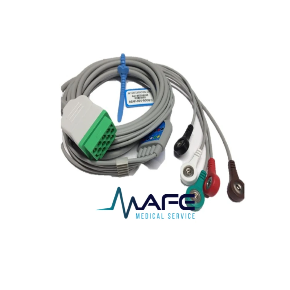 Cable ECG De una pieza Compatible con GE Marquette