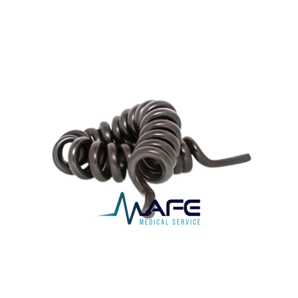 Espiral para baumanómetro médico, tubo en espiral de repuesto flexible y resistente