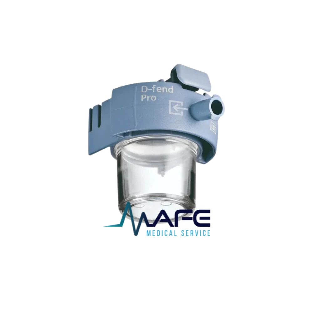 Trampa de agua desechable D-Fend Pro para la captura de humedad y contaminantes.